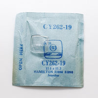 Hamilton Jennifer 81080 81090 CY262-19 montre Cristal pour les pièces et réparation