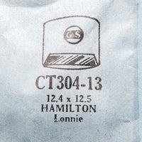 Hamilton Lonnie CT304-13 Watch Crystal Replacement for Parts & Repair