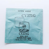 Hamilton 9035 Lady Gay A-F-Flora CY271G reloj Cristal para piezas y reparación