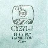 هاميلتون كلارا CY271-2 Watch Glass استبدال | مشاهدة البلورات