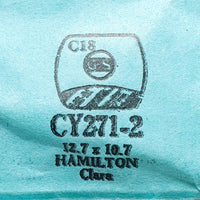 Hamilton Clara CY271-2 Sostituzione del vetro di orologio | Guarda parti