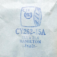 Hamilton Venita CY262-15A Watch Glass Replacement | Watch Crystals
