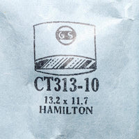 Hamilton CT313-10 montre Remplacement du verre | montre Cristaux