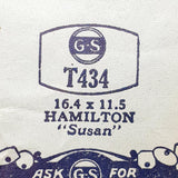 Hamilton "Susan" T434 Uhr Glasersatz | Uhr Kristalle