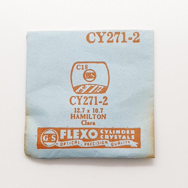 Hamilton Clara CY271-2 montre Remplacement du verre | montre Cristaux