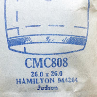 Hamilton Judson 9442674 CMC808 montre Cristal pour les pièces et réparation
