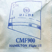 Hamilton Flight I II CMF900 Sostituzione del vetro di orologio | Guarda i cristalli