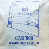 Hamilton Flug I II CMF900 Uhr Glasersatz | Uhr Kristalle