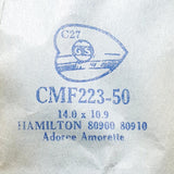 Hamilton 80900 80910 CMF223-50 reloj Cristal para piezas y reparación