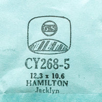 Hamilton Jacklyn CY268-5 Sostituzione del vetro di orologio | Guarda i cristalli