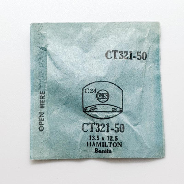 Hamilton Bonita CT321-50 montre Remplacement du verre | montre Cristaux