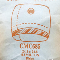 Hamilton Blake CMC685 montre Remplacement du verre | montre Cristaux