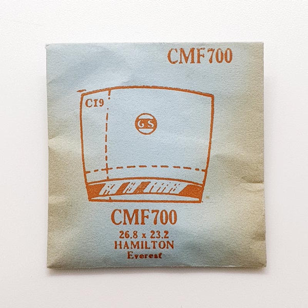 Hamilton Everest CMF700 montre Remplacement du verre | montre Cristaux