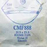 Hamilton Victor II CMF888 Watch Glass استبدال | مشاهدة البلورات