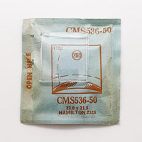 Hamilton 2328 CMS536-50 Uhr Glasersatz | Uhr Kristalle