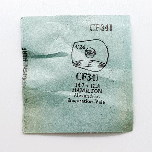 Hamilton Alexandria Inspiration-Vala CF341 montre Cristal pour les pièces et réparation