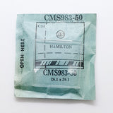 Hamilton CMS983-50 reloj Reemplazo de vidrio | reloj Cristales