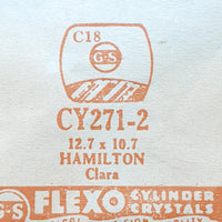Hamilton Clara Cy271-2 Uhr Glasersatz | Uhr Kristalle