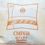 Hamilton Chatham CMF650 reloj Reemplazo de vidrio | reloj Cristales