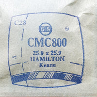Hamilton Keane CMC800 montre Remplacement du verre | montre Cristaux
