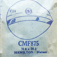 Hamilton Meteor CMF875 Uhr Glasersatz | Uhr Kristalle