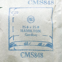 Hamilton Gardner CMS848 Watch Glass Replacement | Watch Crystals
