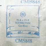 Hamilton Gardner CMS848 Uhr Glasersatz | Uhr Kristalle
