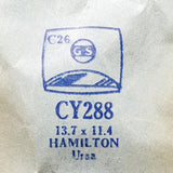 Hamilton Ursa CY288 montre Remplacement du verre | montre Cristaux
