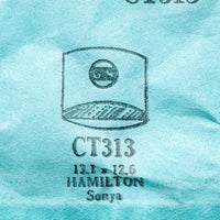 Hamilton Sonya CT313 montre Remplacement du verre | montre Cristaux
