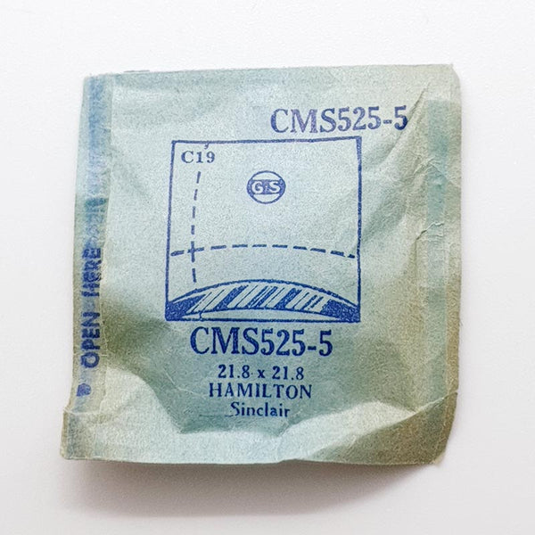 Hamilton Sinclair CMS525-5 montre Remplacement du verre | montre Cristaux