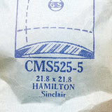 هاميلتون سنكلير CMS525-5 Watch Glass استبدال | مشاهدة البلورات