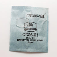 Hamilton Jayne 832865 832965 CT306-7H reloj Cristal para piezas y reparación