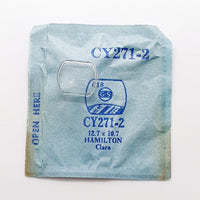 Hamilton Clara CY271-2 montre Remplacement du verre | montre Cristaux