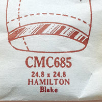 Hamilton Blake CMC685 Sostituzione del vetro di orologio | Guarda i cristalli