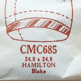 Hamilton Blake CMC685 Sostituzione del vetro di orologio | Guarda i cristalli
