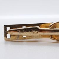 Borneaux de manchette à colombe en or vintage, broche de colombe et clip de cravate classique