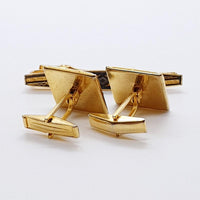 Golos de oro y negros Magflinks Vintage & Gold Rose Tie Clip