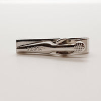 Silver-tone Sword Cufflinks Vintage, Musical Note Pin & Tie Clip
