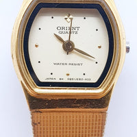 japonés Orient Cuarzo D851JE82-433 reloj Para piezas y reparación, no funciona