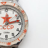 Cccp Slava Orologio in quarzo sovietico per parti e riparazioni - non funziona