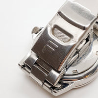 Cuarzo de taquímetro de Fila 100m Diver reloj Para piezas y reparación, no funciona