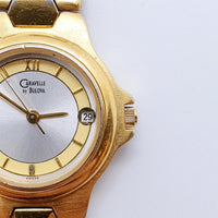 1994 Caravelle by Bulova T4 Engraved Watch for Parts & Repair - NOT WORKING