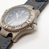 Blue Dial Festina 100m cuarzo reloj Para piezas y reparación, no funciona