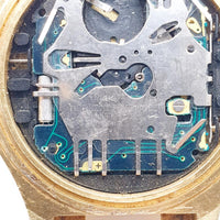 Pulsar Alarm Chronograph 100m Digital Analog Watch for Parts & Repair - NOT WORKING