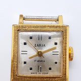 Zaria 17 Jewels Made in USSR 1509B Watch for Parts & Repair - لا تعمل