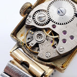 Tedesco degli anni '70 Bifora 17 gioielli Watch per parti e riparazioni - Non funziona