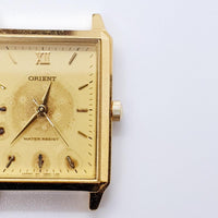 Orient Quartz japon-or-ton montre pour les pièces et la réparation - ne fonctionne pas