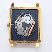 Orient Quartz Japan Gold-Tone Watch for Parts & Repair - NOT WORKING