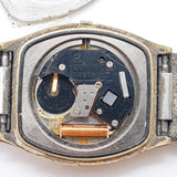 Orient Quartz KW 585917-20 CA reloj Para piezas y reparación, no funciona