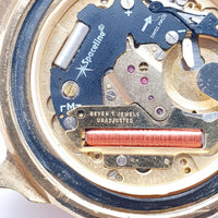 فيستينا Chronograph Dial Black Dial Quartz Watch for Parts & Repair - لا تعمل